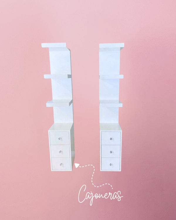 Soporte equilibrio con cajoneras