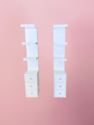 Soporte equilibrio con cajoneras