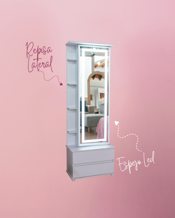 Tocador Amatista. Cuerpo entero